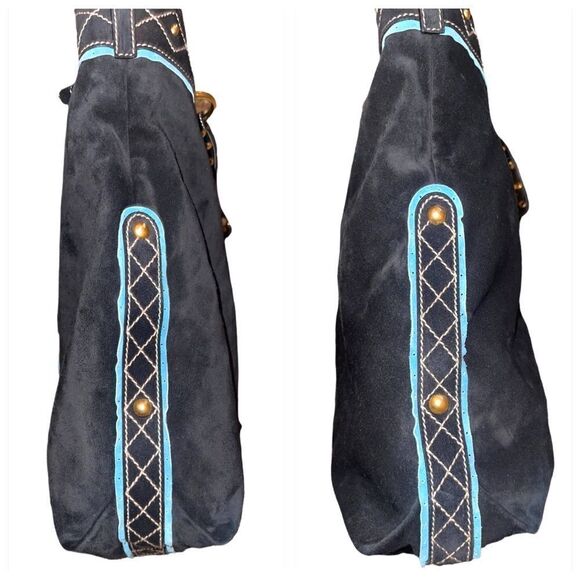 Gucci Irina Babouska Suede Tote - Picture 8 of 16